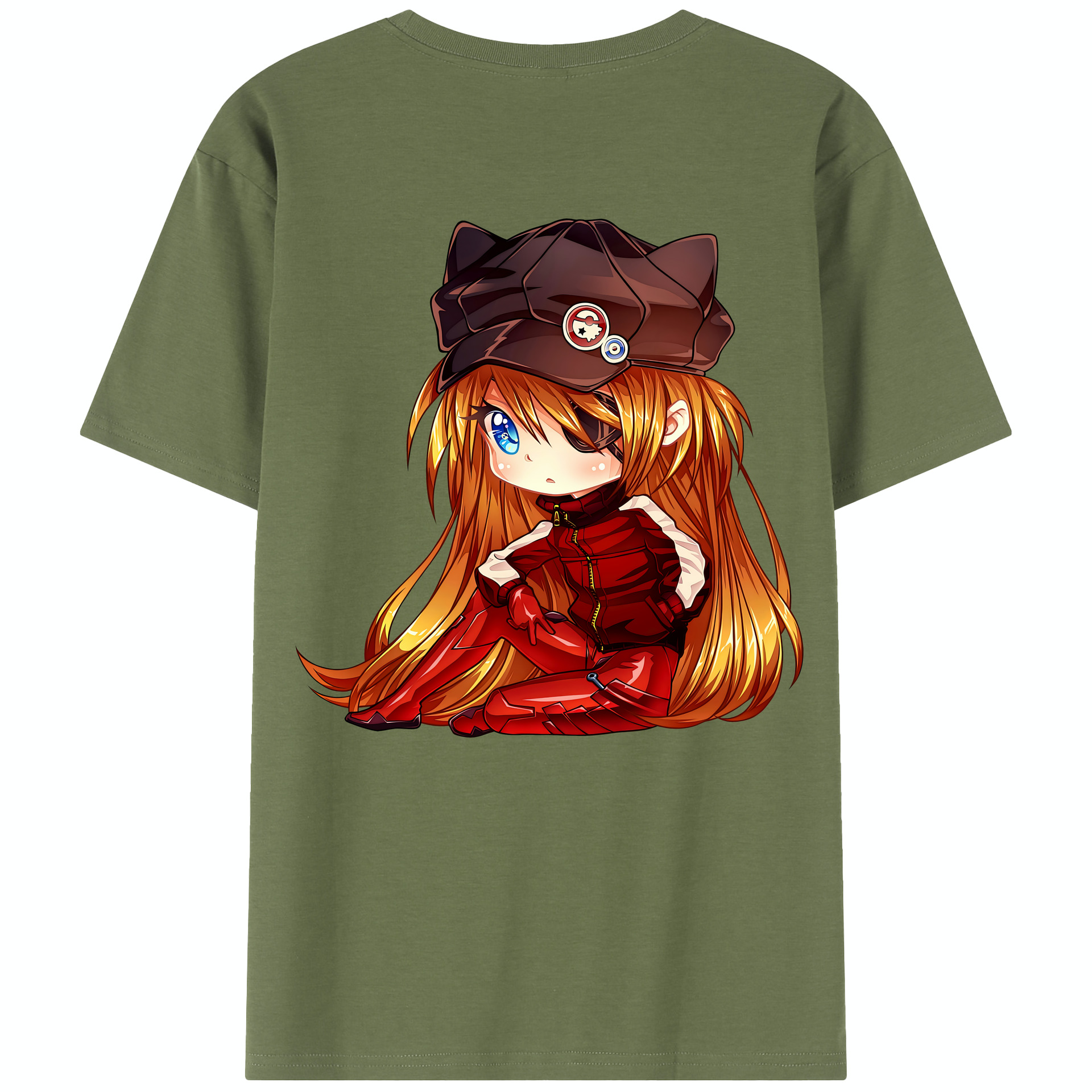 （画像用） EVA 新世紀エヴァンゲリオン 綿100％半袖Tシャツ（背面プリント）
